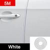 5M Car Door Edge Scratch Protector Strips Guard Trim U Type Car Door Protector Anti Collision Strips Car Decor Auto Accessories