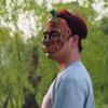 Realistic Halloween Cosplay Mask 3D Half Face Mask Halloween Pumpkin Mask  Costume Party Supplies