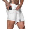 Camo Running Shorts Men Gym Sports Shorts 2 In 1 Quick Dry Workout Training Gym Fitness Jogging Short Pants Summer Men Shorts