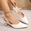 Women's Summer New Korean Fashion Baotou Overfoot High Heel Fashion Casual Roman Baotou Sandals