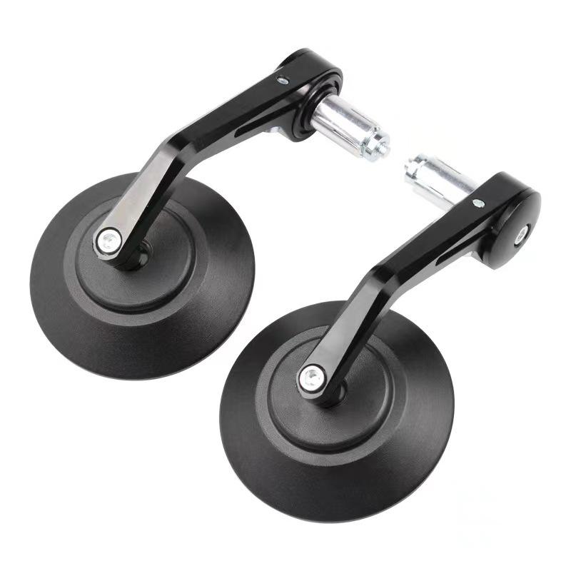 Motorcycle CNC Modified Retro Handlebar Rearview Mirror