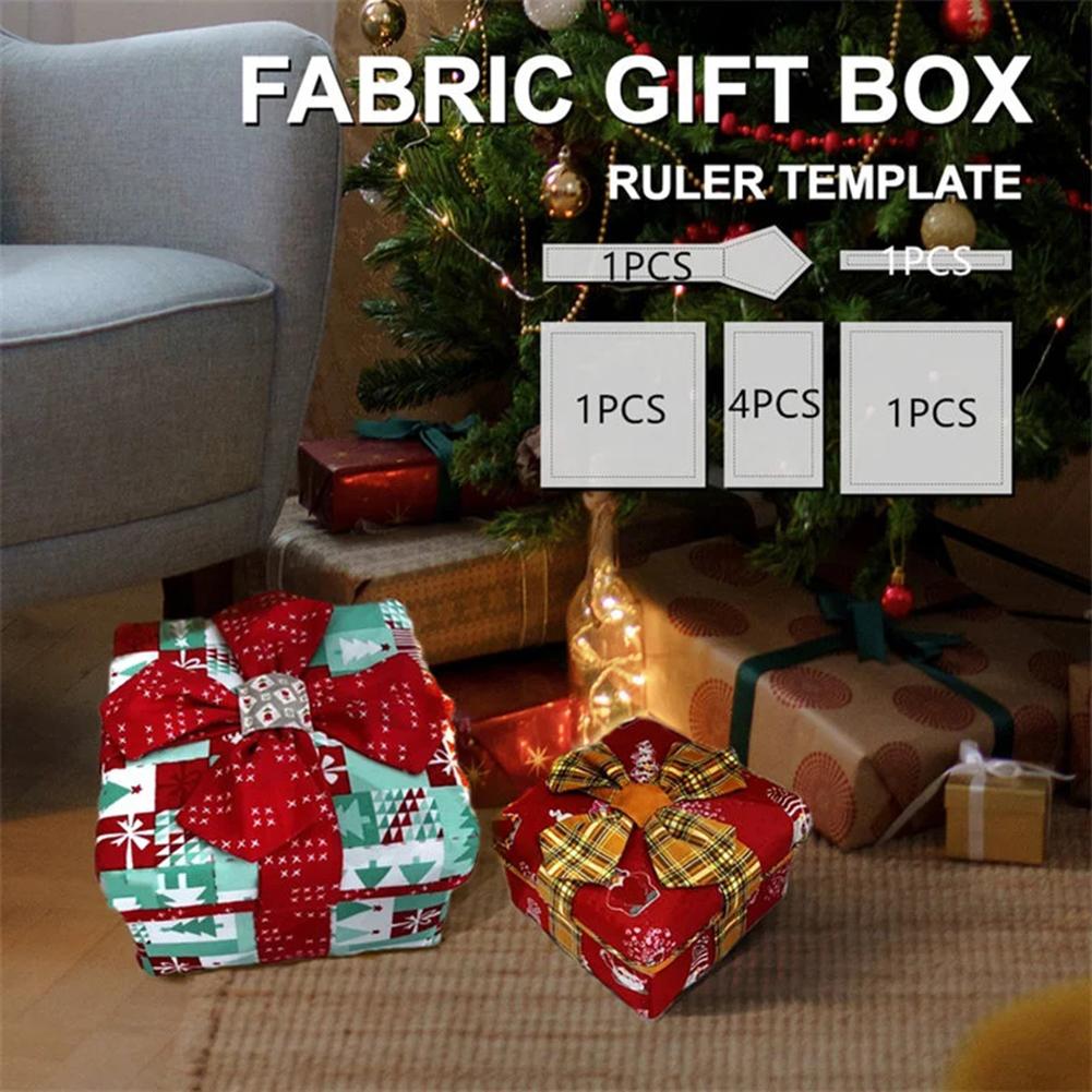 11pcs Fabric Present Boxes Quilting Templates Portable Quilting Rulers Acrylic Stencils For Household