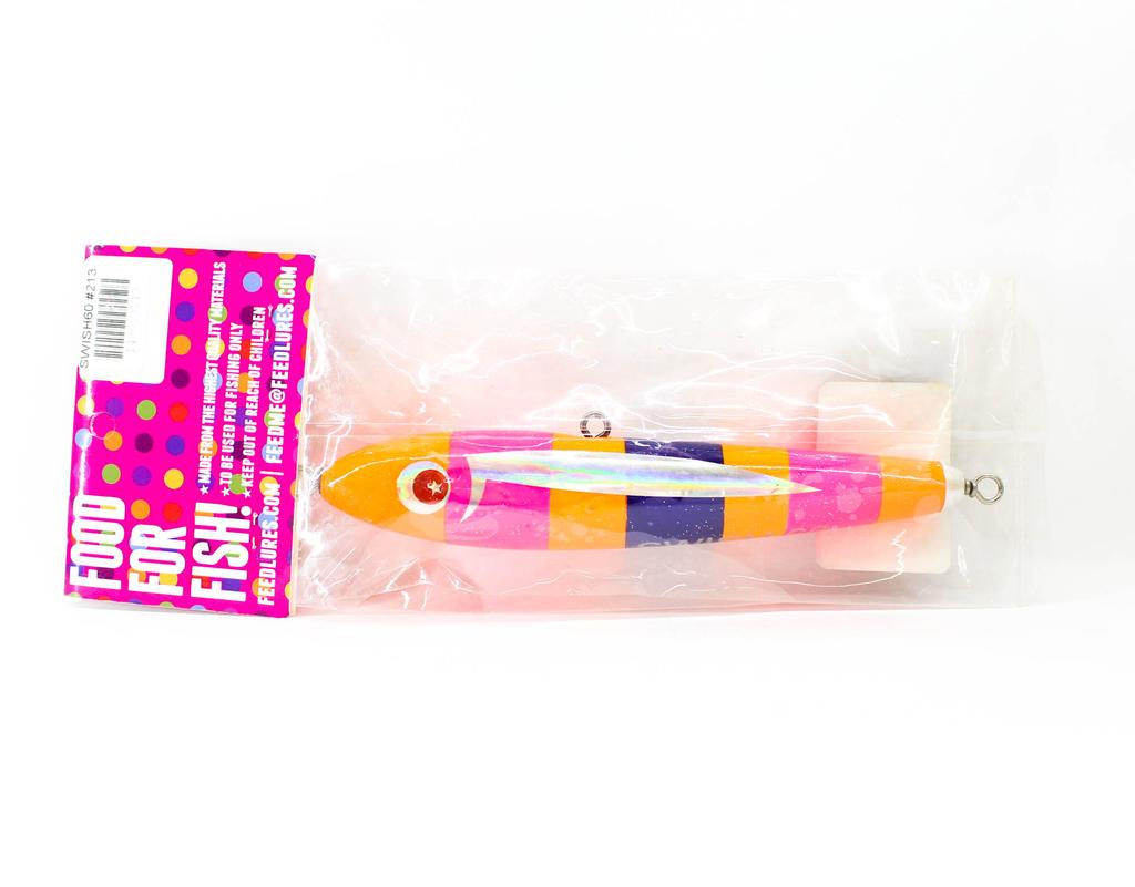 Feed Swish 60 Hand Made Wood Floating Lure 60 grams 213 (3213)