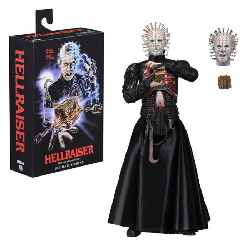 Hellraiser Pinhead 7 Inch Action Figure Collectible Pvc Model Ghostly Decor