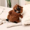 30cm Cartoon Cute Beaver Plush Stuffed Toy Kawaii Sofa Pillow Room Decoration Doll Ornament Children's Birthday Gift