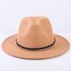 Popular European and American Classic Simple Flat-brimmed Top Hat Men's and Women's Fashionable and Elegant Versatile Jazz Hat Top Hat