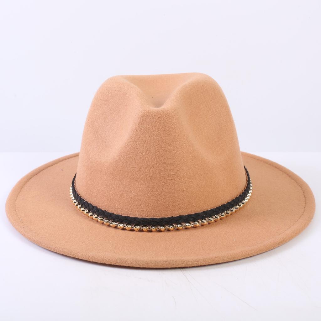 Popular European and American Classic Simple Flat-brimmed Top Hat Men's and Women's Fashionable and Elegant Versatile Jazz Hat Top Hat