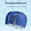 Comfortable Plus Size Swim Cap with High Elasticity, Breathable Fabric, and Ear Protection for Men and Women with Long Hair