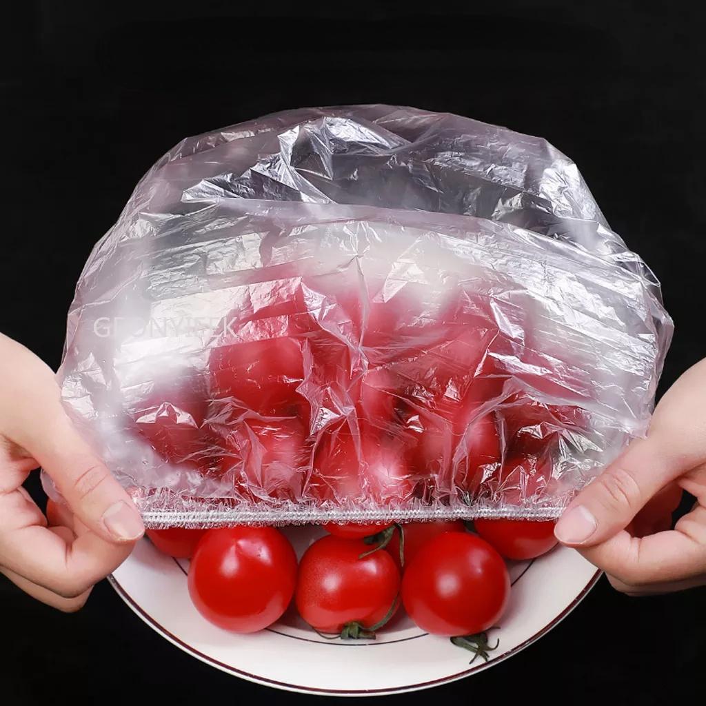 

Многоразовые пакеты для хранения продуктов питания, вакуумные пакеты для герметичного хранения продуктов на кухне 100 pcs