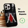 כיסוי טלפון רישיון האנטר X ל-iPhone17,16,15,14,13,12,11 פלוס, פרו מגנטי למגסייף טעינה אלחוטית