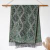Classic Ethnic Style Popular Cashew Jacquard Fringed Long Scarf Women'S Water Ripple Imitation Cashmere Scarf Going Out Elegant Shawl