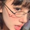 Retro Ovaler Brillenrahmen für Damen Süß Ins Kein Make-up Schlichte Brille Herren Japanische Brillen Niedliche Dekorative Computerbrille
