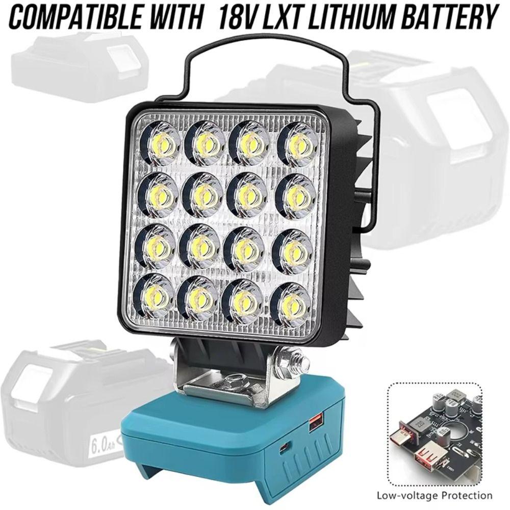 Easy Install Outdoor Work Light USB-C Quick Charge Electric Torch LED Working Lamp Camping Lamp