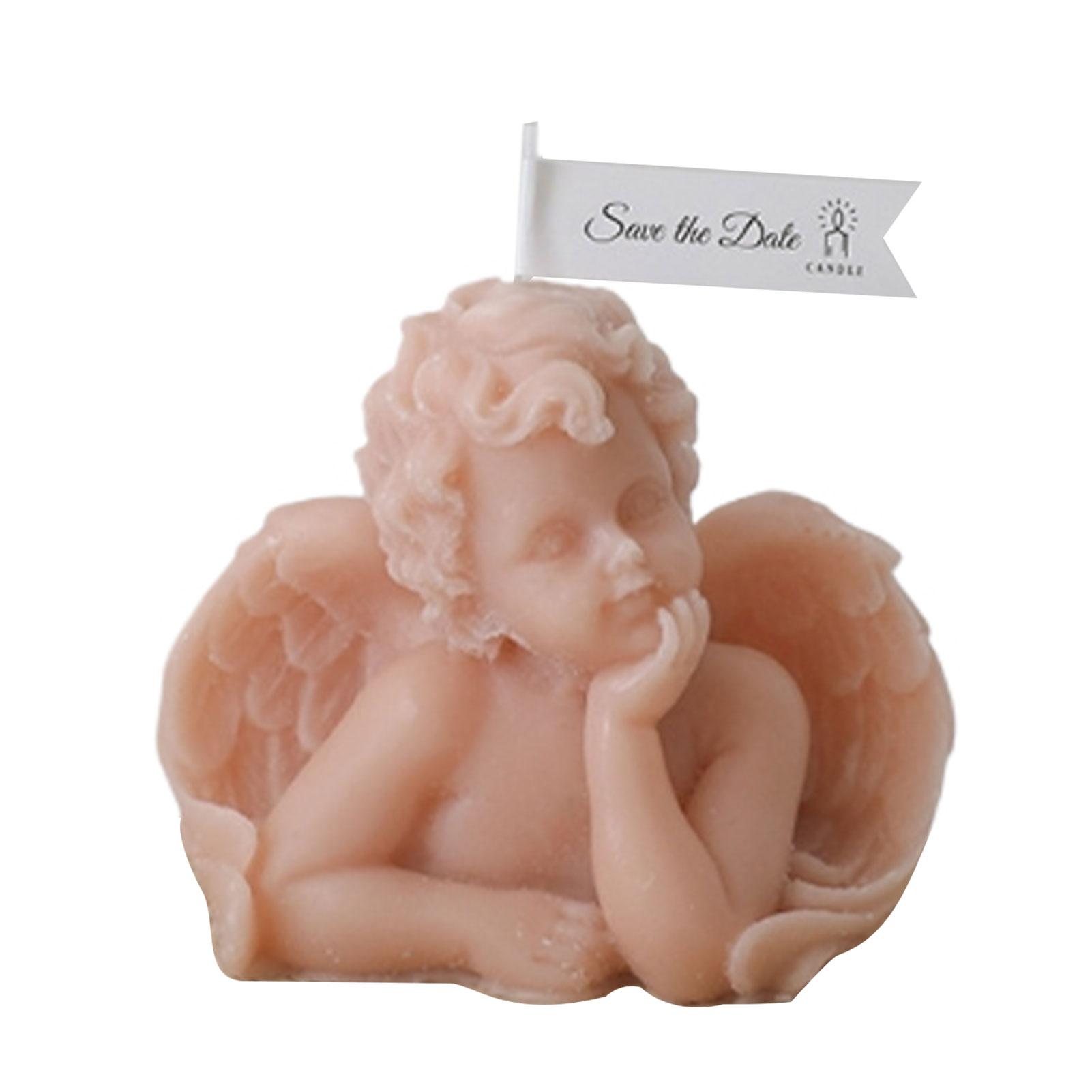 

3D Милый Ангел Свеча Декоративная Свеча Ванная Комната День Рождения Подарки На Праздники