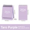 2026 New Year Mini Desk Calendar English Children's Desktop Planner Office Desk Assessories Pocket Notepad