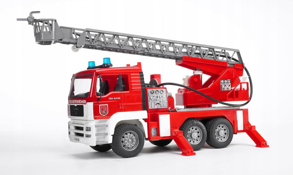 MAN Fire truck with ladder BRUDER 02771 Profi series 1:16