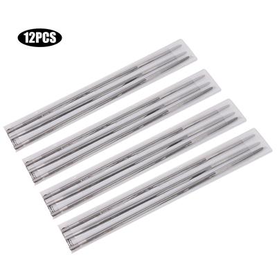 12 Stück runde Kettensägen-Schärfdateien, Holzbearbeitungs-Kettensägenfeile, 4 mm, 5/32 Zoll