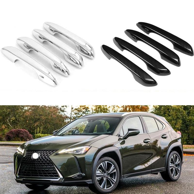 Car Door Handle Bowl Trim Cover Protect for Lexus UX 250h 2019 2020 2021 2022 2023 2024 2025 ZA10