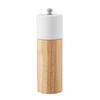6 Inch Spice Grinder Manual Rotor Adjustable Coarseness Wood Ceramic Natural Pepper Salt Grinder for Kitchen