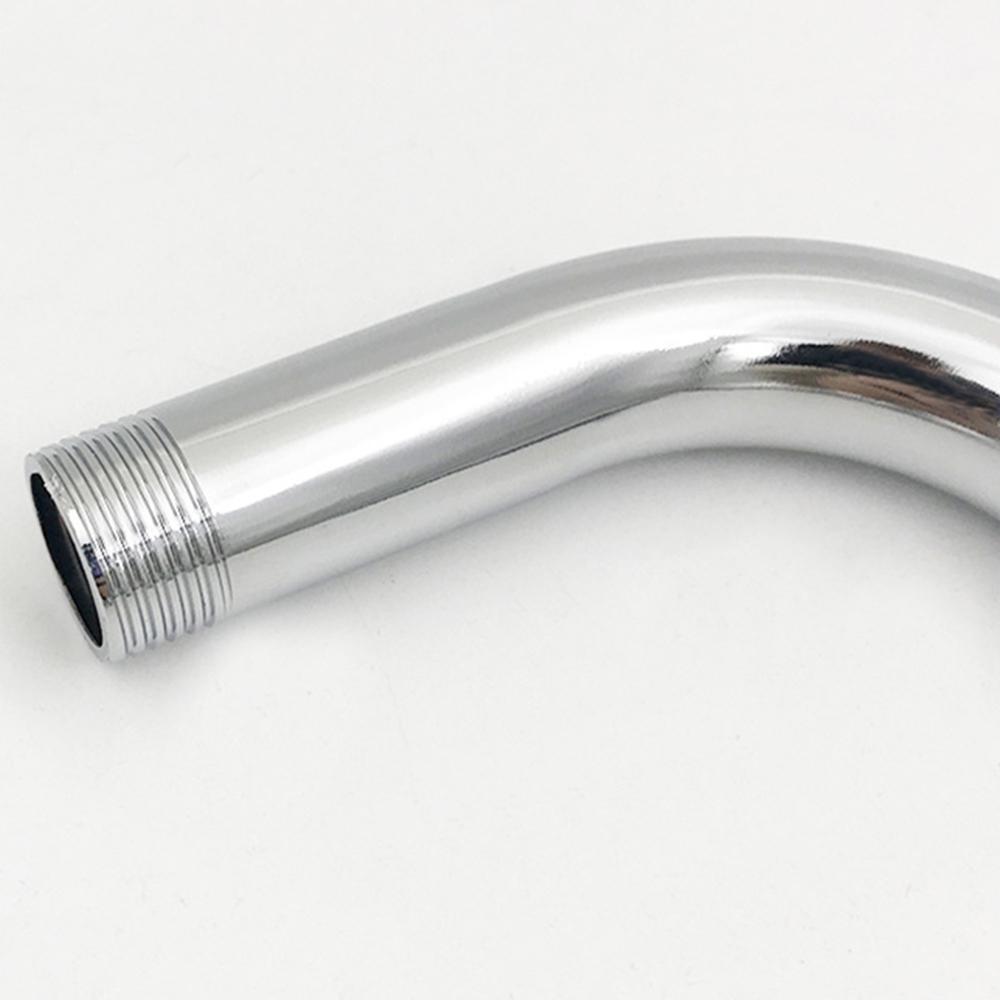 Buy LShaped Shower Arm Extension With Flange 16 Inch Length Stainless