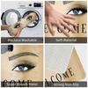 Rose Gold Glitter Sparkle Eyelashes Doormat Non-Slip Kitchen Bath Mat Living Room Door Floor Entrance Carpet Rug