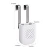 Toilet Tank Tablet Holder with Hook Prevents Residue & Pollution in Water Tank Tablet Rack Easy Install Rust-Resistant Cleaner R