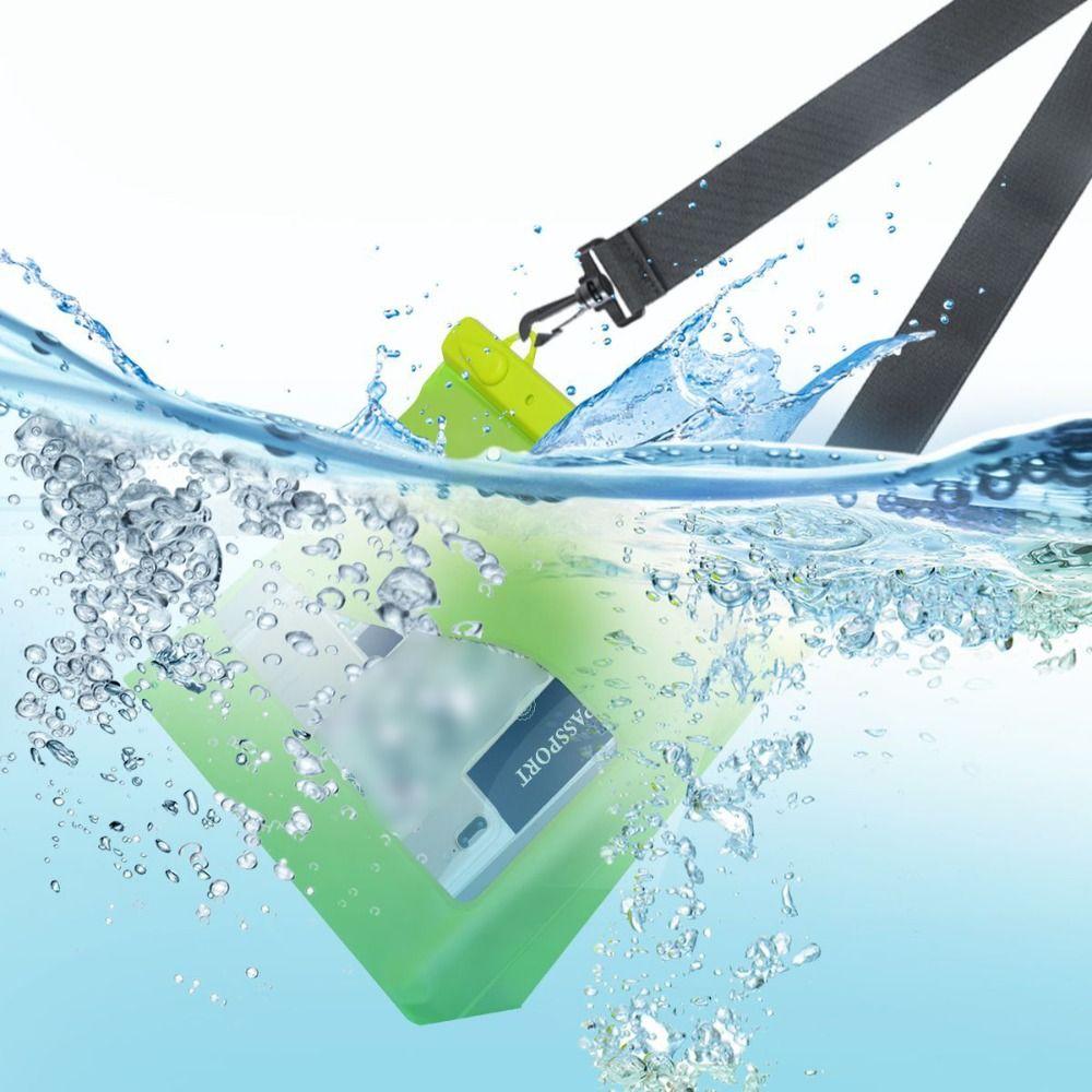 Translucent Mobile Phone Bag Large Capacity PVC Crossbody Bag Sundry Bag Beach Tote Bag  Summer