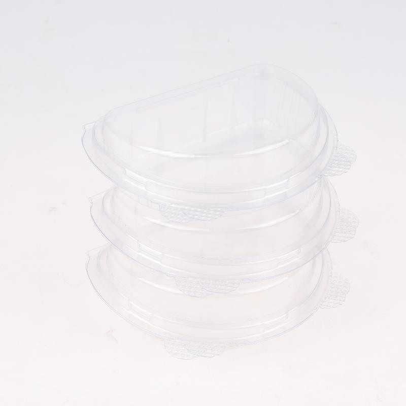 50Pcs Mousse Cake Box With Lid Swiss Roll Dessert Packaging Boxes Wedding Birthday Baby Shower Party Food Storage Containers