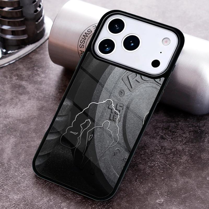 Workout Motivation Fitness Gym Quotes Phone Case For iPhone 17,16e,15,14,13,12,11,Mini,Pro,MAX Soft Silicone Cover