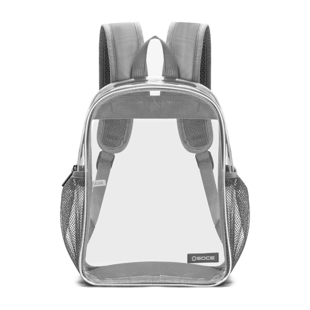 Water-Resistant Clear Backpack  for Concert Sport Event Work Security Travel Festival