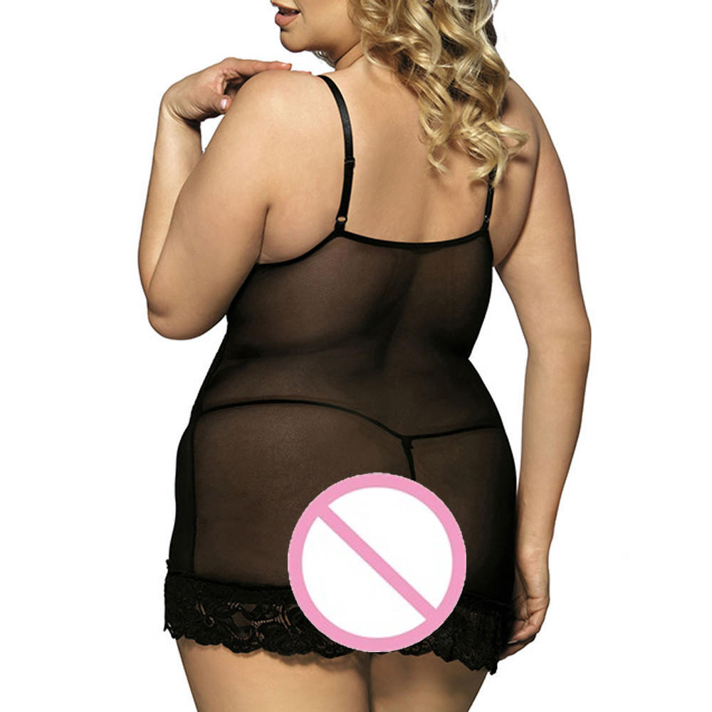 Modna seksowna koronkowa bielizna Plus Size