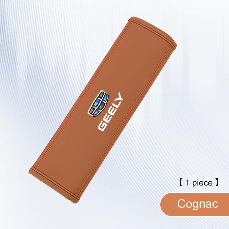 

For Geely EX2 Galaxy EX5 Coolray Atlas pro tugella gx3 Car Shoulder Protector Pad Leather Interior Safety Belt Cover Accessories