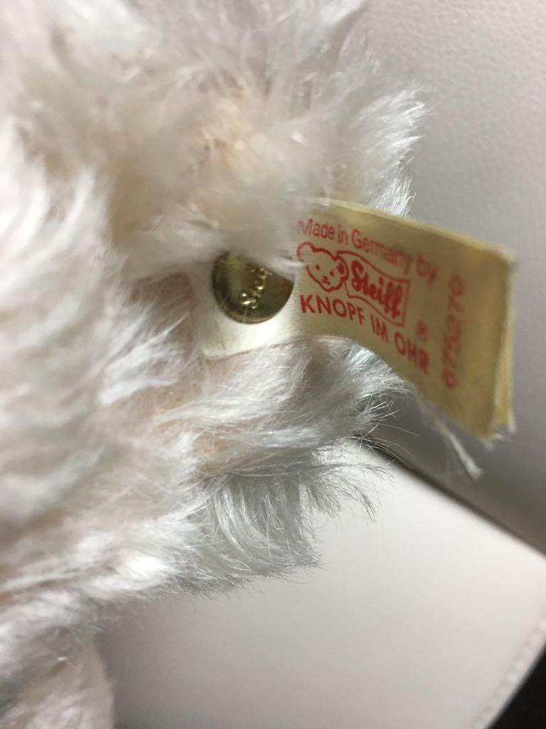 [USED] Steiff Teddy Rose Japan Limited Edition 2500 White Tag Teddy Bear