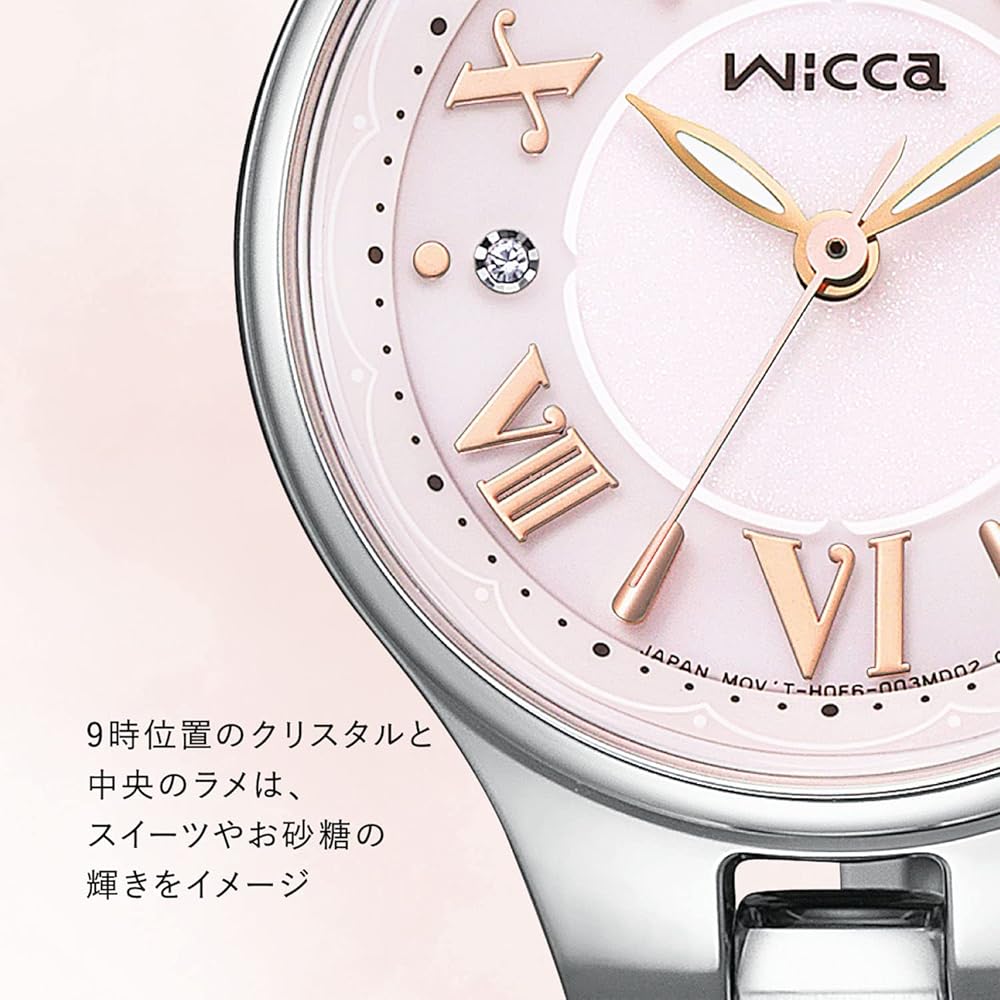 Wicca Citizen Women's Silver Watch KS1-813-91 Elegant Design, Quartz Movement, Water Resistant