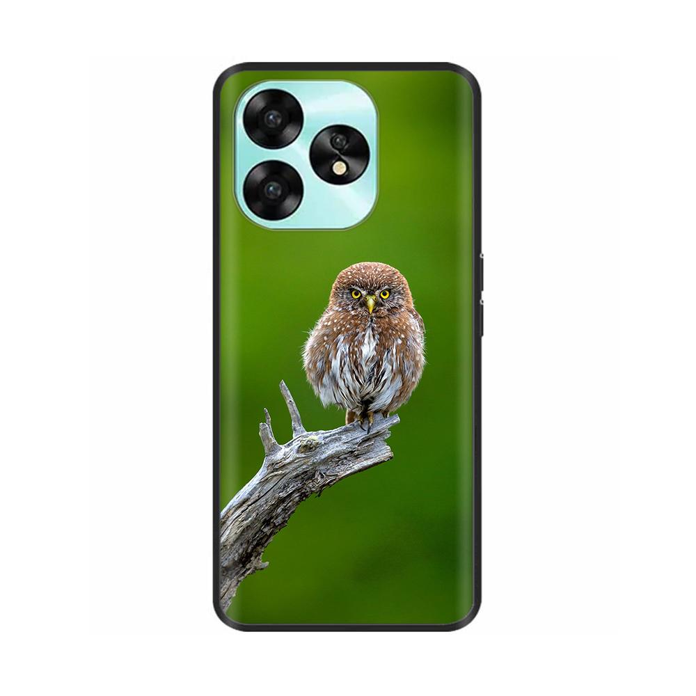 Für Umidigi A15 A15C Hülle Niedliche Blume Maus Stoßfest Silikon Weiche Rückseite für Umidigi A15C NFC A 15 Handy Schutz Hüllen