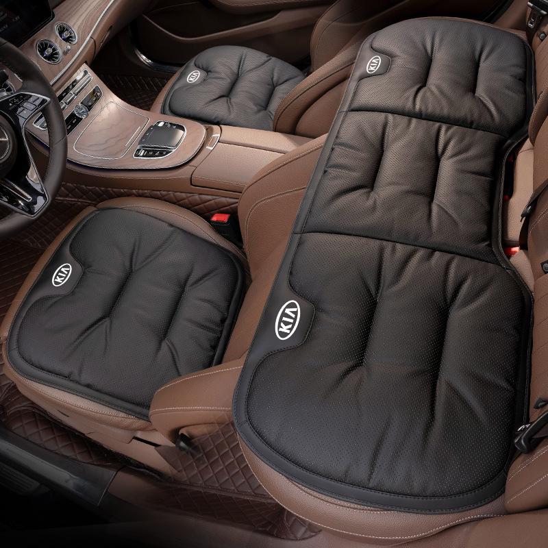 Kia Car Seats Cushions for Winter/Summer: Compatible with K2, Huan Chi, K3, K5, Yi Pao, EV5, Zhi Pao, KX5, Sorento - Breathable Mats