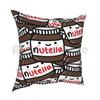 Cute Nutella Pattern Pillow Case Printed Home Soft DIY Pillow Cover Funcases Fun Cases Ogo Youtubers Youtube Tumblr Joe