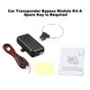 Sada modulu přemostění transpondéru Imobilizér do auta Je vyžadován náhradní klíč