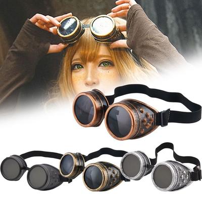 Vintage Cyber Goggles Victorian Motorcycle Goggles New Steampunk Goggles Glasses  Cycling