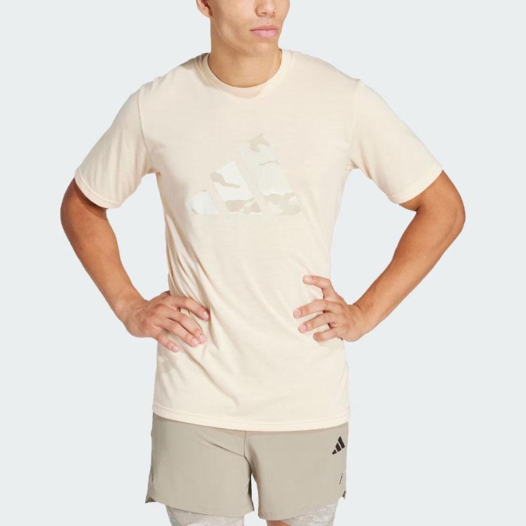 adidas Train Essentials Seasonal Brand Love Camo Tee IM7450