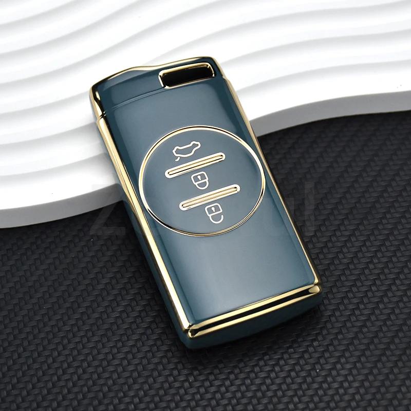 TPU Car Key Case Cover For Chery Tiggo 7 Pro 8 Pro Exeed Tiggo 2 3x Arrizo 5 Pro Gx 5x EQ7 Auto Shell Fob Holder Accessories