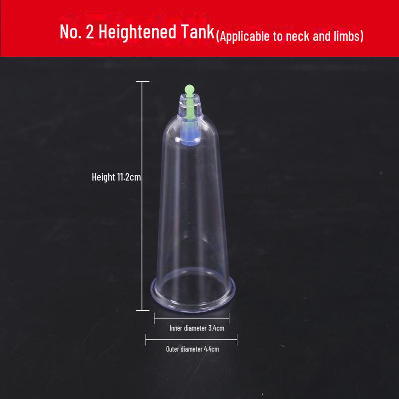 Home Vacuum Cupping Device - Large Single Tank Set for Medical Use