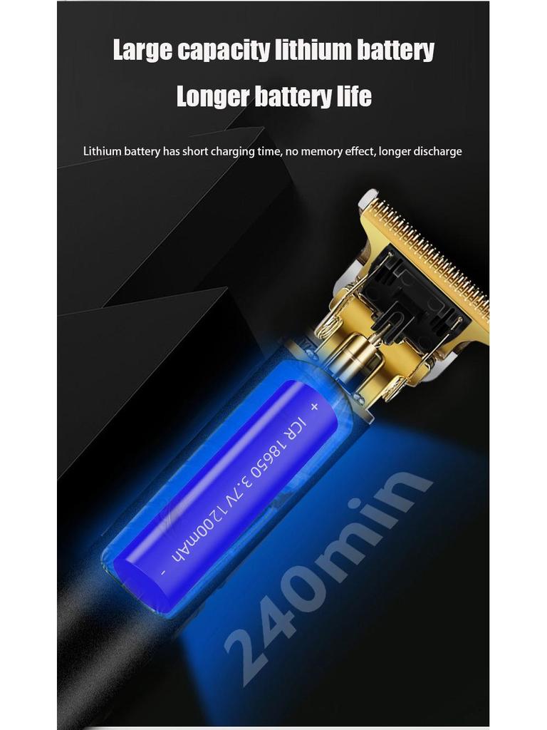 Cross-Border T9 Electric Hair Clipper for Bald and Carving Styles