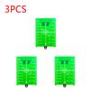 1-5Pcs Vertical/Horizontal Laser Level Target Card Red/Green Line Spot Enhancement Magnetic Inch/cm Leveling Board Tool Part