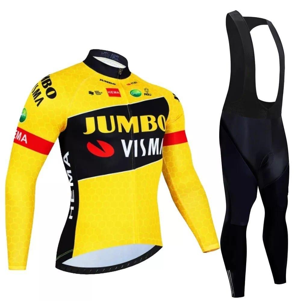 Frühling, Sommer und Herbst Herren und Damen Langarm Dünn Mountainbike Fahranzug Rennrad Sportbekleidung Set