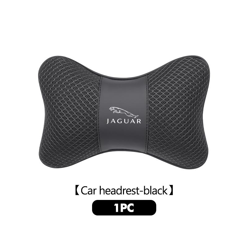 For Jaguar Car Seat Cover Breathable Headrest Neck Pillow Support Protection Cushion XF XJ XE XK S-Type F-Type X-Type F-Pace