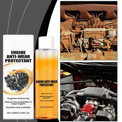 Motor-Verschleißschutz 100ml Motor-Verschleißschutzmittel Ölverbrennungsadditiv Motorrestaurator & Schmiermittel Motor
