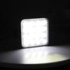 Car Led Bar Worklight Mini 16Smd Round Square Work Light 12V Auto Light Fog Lamp Off Road For Atv Suv Spotlight