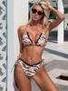 Lace Bikinis Women Swimsuits Female Swimwear Micro Leopard Bikini Set Bathing Suit Swimming Suits Beachwear Biquini