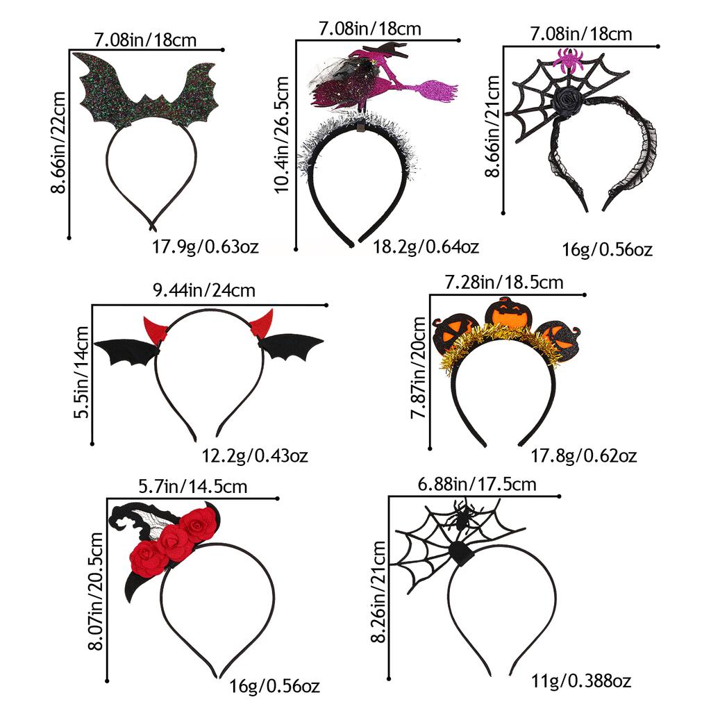 Halloween Stirnbänder Dekorative Festliche Spinne Haarreif Mit Choker Halskette Foto-Requisiten Kostüm Cosplay Zubehör